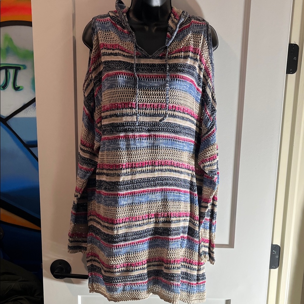 TORRID Striped Multicolor Women's Sweater